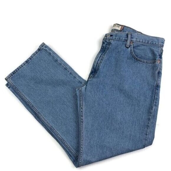 Levi's 505 Straight Fit Medium Wash Jeans Men's Size 38/30 - Picture 1 of 8